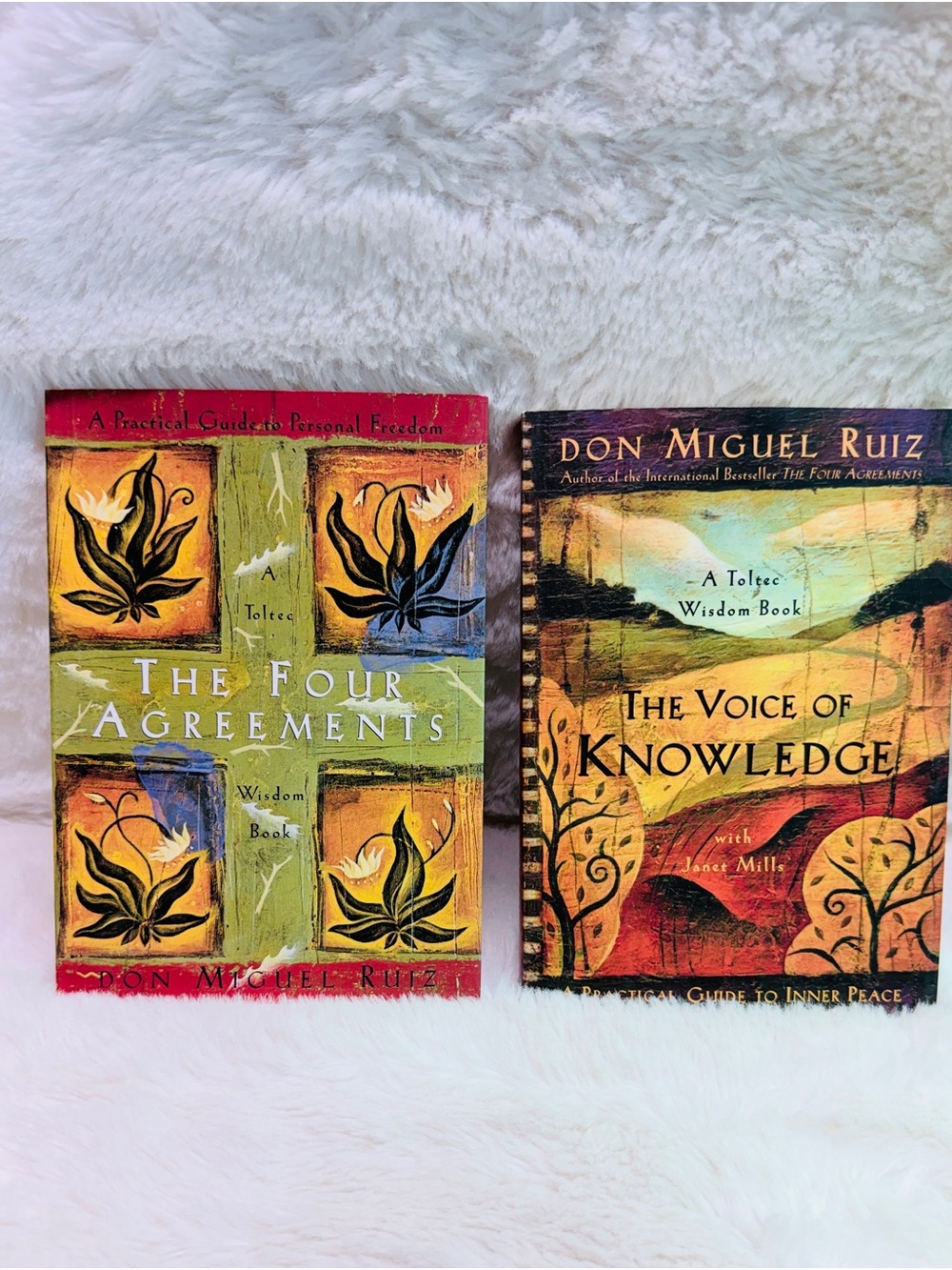 Don Miguel Ruiz Set — The Four Agreements & The Voice of Knowledge 📚